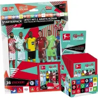 Topps Bundesliga Sammelsticker 2021/22 - 1 Display (50 Tüten) + Starterpack