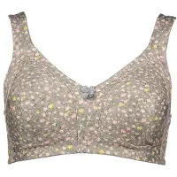 Susa Bügelloser BH "BH ohne Bügel limited", Damen, Gr. 120, Cup B, beige (taupe, bedruckt), Obermaterial: 48% Polyester PES. 39% Baumwolle CO. 7% Elasthan EL. 6% Polyamid PA., BHs Bügelloser BH