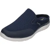 SKECHERS SUMMITS VINDICATOR Clogs & Hausschuhe in Übergrößen Blau 232296 NVY große Herrenschuhe, Größe:48.5