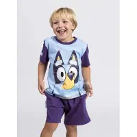 Bluey Kinder Jogginganzug 2-teilig – Sweatshirt & Hose – Baumwolle Set 2 Jahre