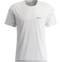 Swix - Position Tee - Laufshirt Gr L grau/weiß