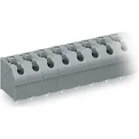 Wago 250-609 Leiterplattenklemme,Drücker,1,5 mm2,grau 250609 - 15 Stück