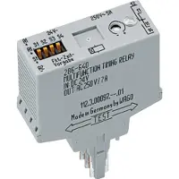 Wago 286-640/004-000 Zeitrelaismodul,Eingangsnennspannung DC 24 V,Grenzdauerstrom 5 A,grau 286640004000