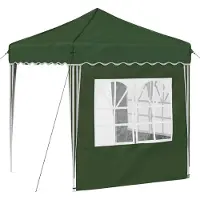 vidaXL Pop-up Partyzelt 195 x 195 x 245 cm Grün Oxford-Stoff