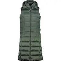 CMP Woman Vest FIX Hood mineral (E621) 40