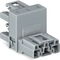 Wago 770-1761 h-Verteiler,3-polig,Kod. B,grau 7701761 - 50 Stück