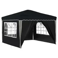 vidaXL Pop-up Partyzelt 288 x 288 x 245 cm Anthrazit Oxford-Stoff