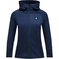 Peak Performance Sweatjacke Rider Essentials Midlayer Zip Hood Damen Blue Shadow Blue Shadow-L