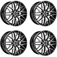 Oxigin 4 Felgen 25 Oxcross 7,5x17 ET51 5x112 SWFP für Ford Galaxy