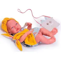 MuÑecas Antonio Juan Neugeborenen-puppe Frühling Mit Tasche