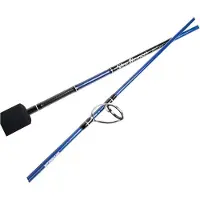 Mustad Slow Bouncer Baitcaster Slow Jigging Rute Silber 1.84 m / 400 g Silber 1.84 m