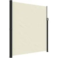 Syfax Seitenmarkise Ausziehbar Creme 220x500 cm