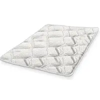 THE WHITE STONE Topper 80x195 cm Atmungsaktiv Höhe 5 | Ergonomischer Matratzen-Topper