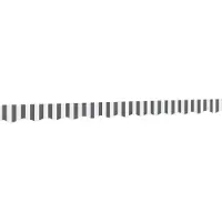Syfax Markisenvolant Anthrazit und Weiß Gestreift 300 cm
