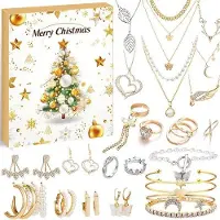 OEM Weihnachtskalender Schmuck 24 Tage Überraschungsgeschenke