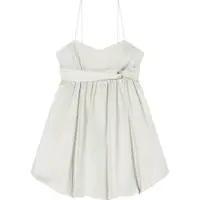 Armani Exchange für Damen. XW001968AF18862U6275 Kleid Design beige (XXS), Lässig, Baumwolle, Ärmellos / Hosenträger