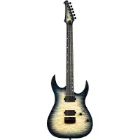 Spira Guitars S-500 QGY E Ahorn gesteppt Transgrau glänzend