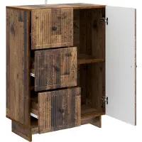 vidaXL Sideboard Altholz 66 x 34,5 x 90 cm Holzwerkstoff