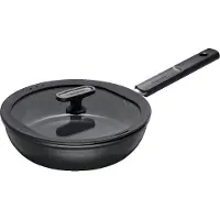 Fiskars Chef-pfanne Mit Deckel Und Antihaftbeschichtung 24 Cm