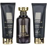 Nusuk Vision Pour Homme Apa de Parfumy Set 100 ml + Gel De Dus 100 ml + Lotiune de corp 100 ml,