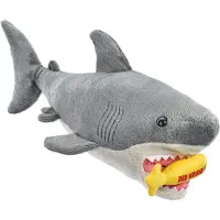 Schmidt Plüschfigur SPIELE "Der weisse Hai, 36 cm", bunt, Plüschfiguren, KinderH:36cm, Plüschfigur, H:36cm