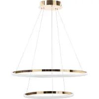 Toolight Deckenaufhängung Lhj007-Cp2 Gold Led