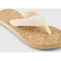 O'Neill - Women's Floral Sandals - Sandalen Gr 36 beige/weiß