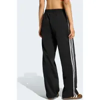Adidas Sporthose ORIGINALS "FIREBIRD, LOCKER GESCHNITTEN", Damen, Gr. XXL (25/26), K-Gr, schwarz (schwarz, weiß, kurz, gr.), Obermaterial: 100% Polyester, Hosen Sporthose