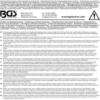 Bgs 10107 Steckschlüssel-Einsatz "Gear Lock", 6,3 (1/4), 7 mm