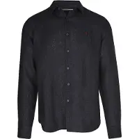 Replay für Herren. M4159.000.81388B Leinenhemd Regular Fit navy (XL), Lässig, Langarm, Marine