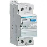 Hager CDA540D Fehlerstromschutzschalter 2 polig 10kA 40A 30mA Typ A