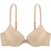 Dorina Push-up-BH "MICHELLE", Damen, Gr. 80, Cup E, beige, Microtouch, Obermaterial: 54% Polyamid, 36% Polyester, 10% Elasthan, BHs Push-up-BH, weicher Stoff, modernes Design
