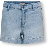 ONLY Jeansshorts "KOGCOMET WIDE RHINESTONE SHORTS DNM" 1