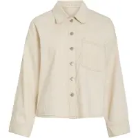 Vila Vimaj Geknöpfte Jeansjacke