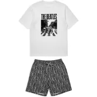 Gisela The Beatles Printed Kurzarm-pyjama