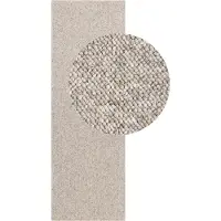 Elle Decoration Teppich "Rocco", beige (creme multifarben), B:80cm H:10mm L:240cm, Polypropylen, Teppiche, Teppich, Läufer, waschbar, Wohnzimmer, Esszimmer, Woll-Optik