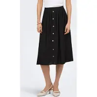 ONLY Sommerrock "ONLMILANO AOP LIFE LONG SKIRT WVN NOOS" Viskose
