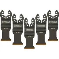 DeWalt Multi-Tool Sägeblatt Met 43x30mm 5 Stück - DT20727-QZ