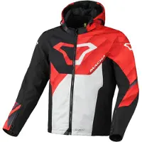 Macna ATRACOR AWS Textiljacke schwarz-rot-weiss XXL