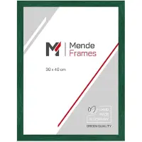 MendeFrames Holzrahmen Massivholz 18x24 cm dunkelgrün H300