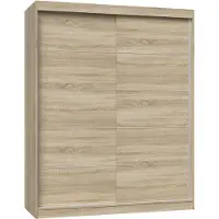 Top E Shop Topeshop IGA 160 SON C KPL, Sonoma-Eiche, Garderobe, 7 Regale, 2 Tür(en), Sonoma-Eiche, Partikelbord