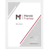 MendeFrames Holzrahmen Massivholz 15x20 cm weiß H300