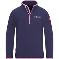 TROLLKIDS - Kid's Nordland Half Zip - Fleecepullover Gr 152 blau