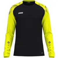 Jako Herren Pullover Longsleeve Sonic 8826-819 L - Schwarz/Neongelb - L