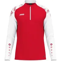 Jako Herren Trainingstop Ziptop Sonic 8626-105 3XL - Rot/Weiß - 3XL