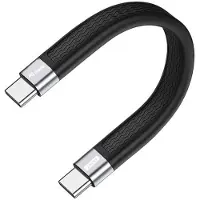 Equip 128410, 0,13 m, USB C, USB C, USB4 Gen 3x2, 40 Gbit/s, Schwarz