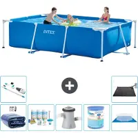 Intex Rechteckiger Frame Pool - 300x200x75 cm - 8-teilig S40210