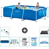 Intex Rechteckiger Frame Pool - 300x200x75 cm - 8-teilig S40212