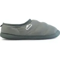 Nuvola . Hausschuhe Herren Damen rutschfester Sohle warm gepolstert bequem dunkelgrau 34/35 EU - UNCLCHILL