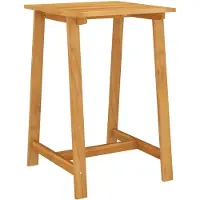 Syfax Garten-Stehtisch 70x70x104 cm Akazie Massivholz
